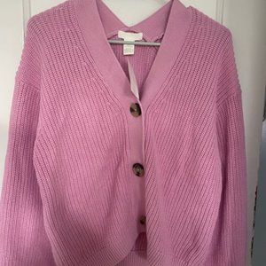 New oversized button down boyfriend sweater- sold out color